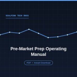 Pre-Market Prep Operating Manual