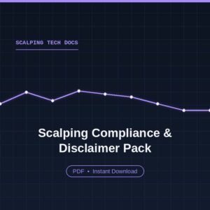 Scalping Compliance & Disclaimer Pack